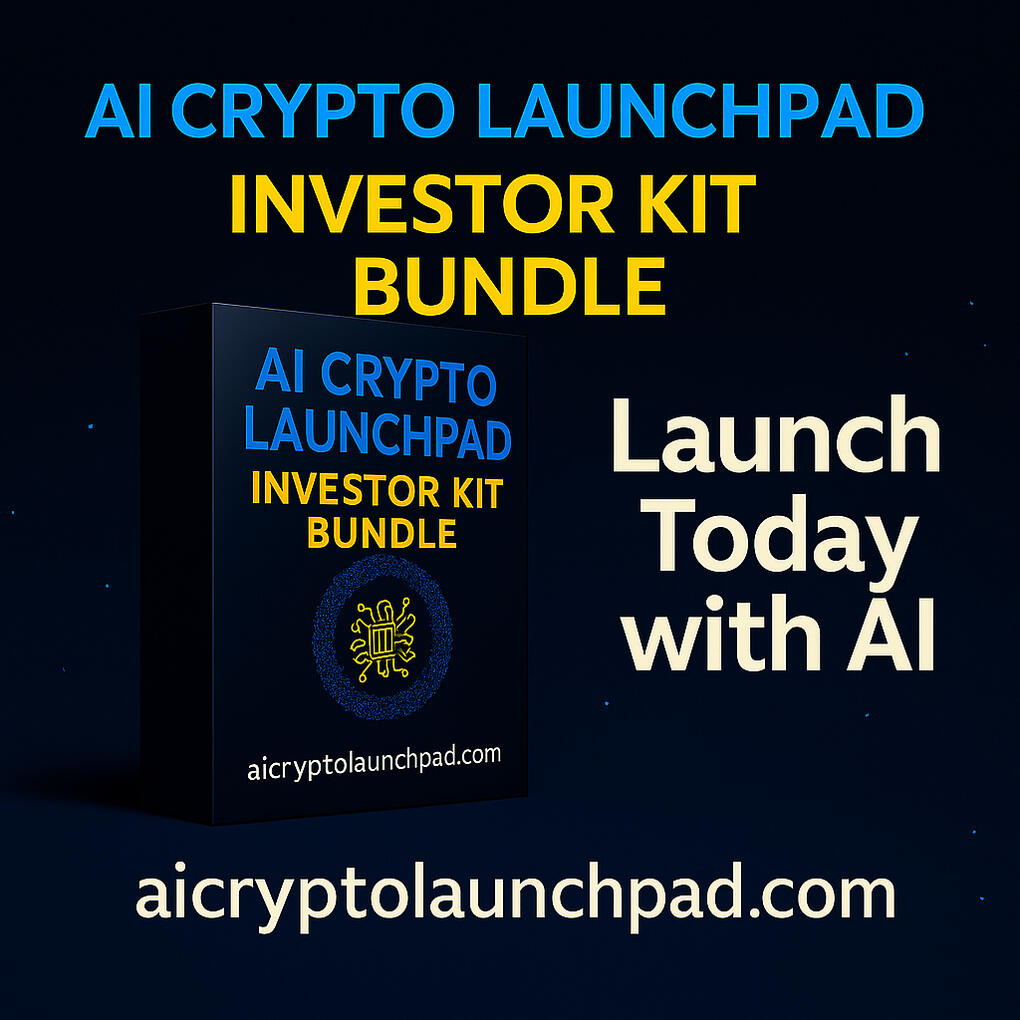 AI Crypto Launchpad Logo AI Crypto Launchpad Bundle Front Cover
