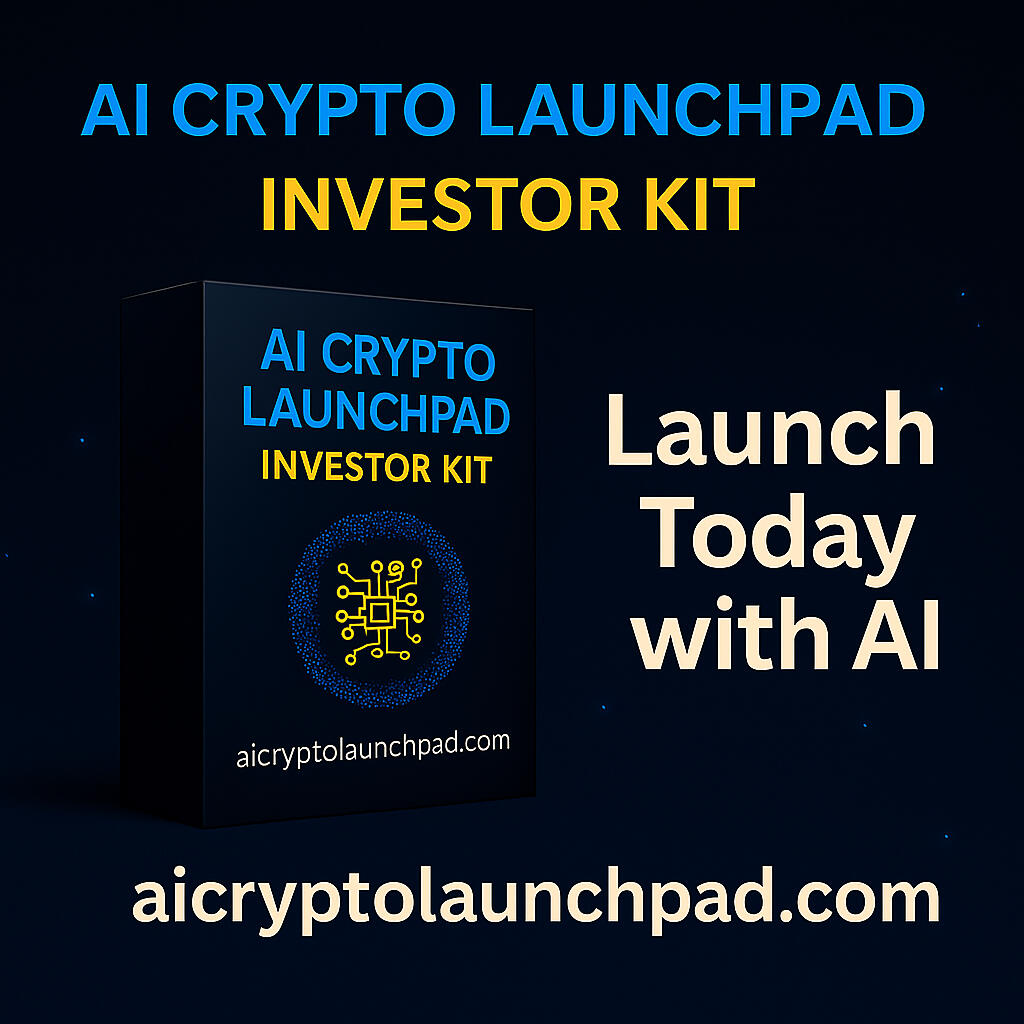 AI Crypto Launchpad Logo AI Crypto Launchpad 2025 Edition Cover
