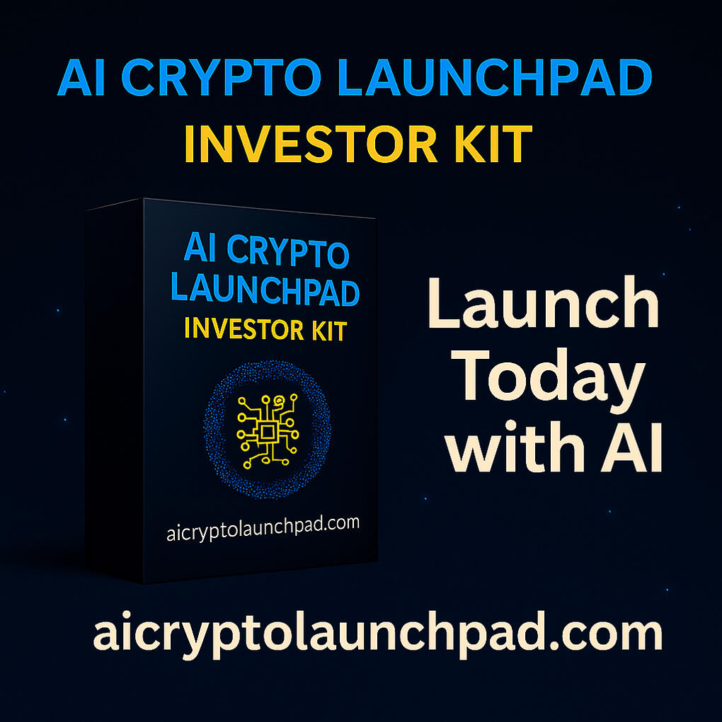AI Crypto Launchpad Logo AI Crypto Launchpad 2025 Edition Cover